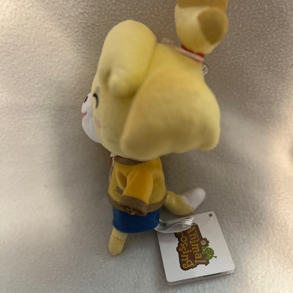 Animal Crossing Isabelle Plush Smiling Little Buddy Toy Stuffed Animal NWT - Picture 5 of 9